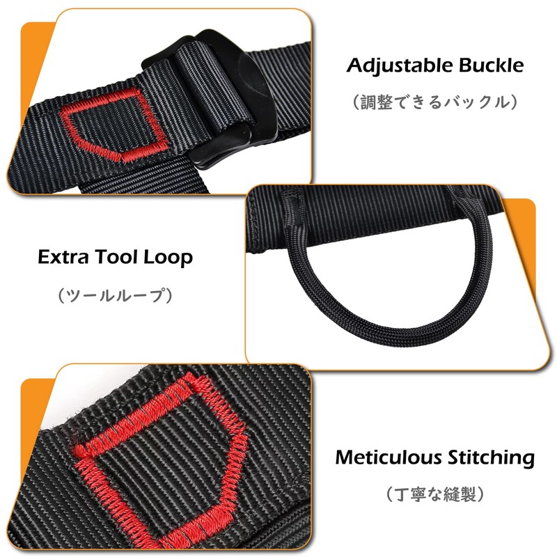 TRIWONDER Climbing Harnesses Waist Protection Safety Harness Half Body Harness