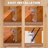 TEMSONE 12Pcs Squeaky Floor Repair Kit Wood Floor Repair Tool
