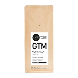 Guatemala Ground Coffee | 100% Arabica Single Origin | 250 g | Direct Trade | Gentle Drum Roasted | Hand Packed | Filter Coffee | Premium Quality | Ideal as a Gift