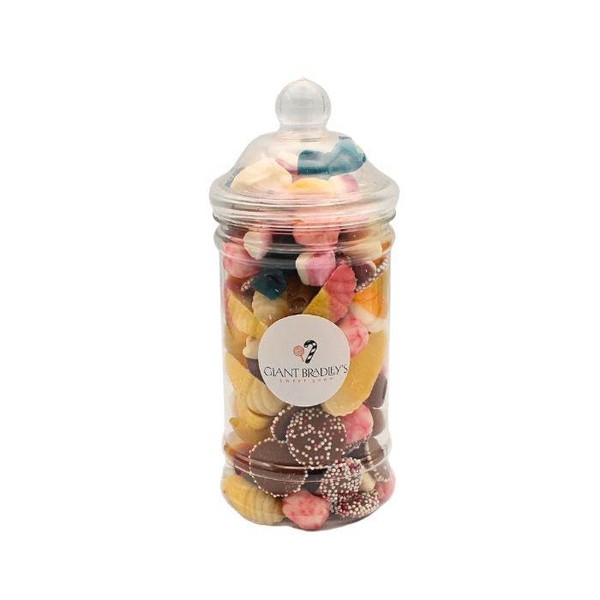 Small Sweet Jar - Retro & Traditional Sweets Sour Strawberry
