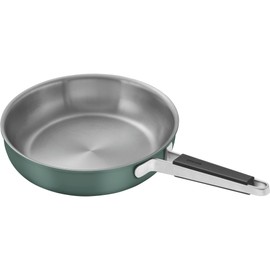 ZWILLING Pure 11-inch Stainless Steel Fry Pan, Green