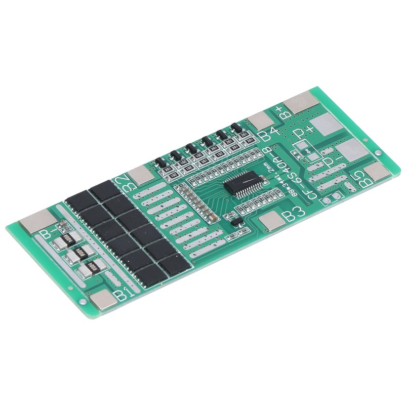 6S 40A Lithium Battery Protection Board BMS Battery Cell Protection