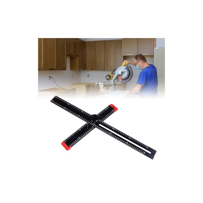 Escuadra en T Ajustable de 60 cm, Herramienta de Medición