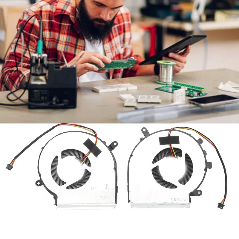 CPU GPU Cooling Fan for MSi GE62 GE72 PE60 PE70