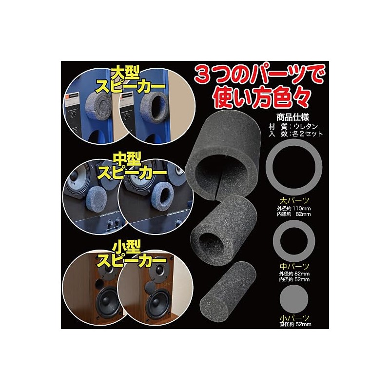 MTI Bass Reflex Port Cap, Urethane, 3.2 x 4.7 inches