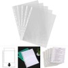 A4 Punch Pockets 50 Pack – 20 Micron Clear Plastic