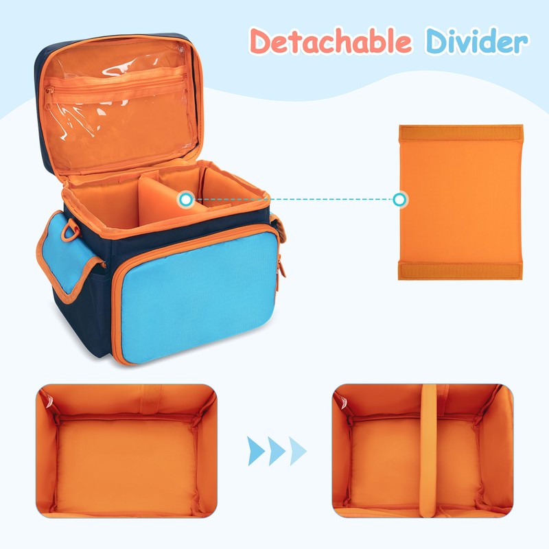 LoDrid Storage Case Compatible with Tonie, Carrying Organizer for Audio
