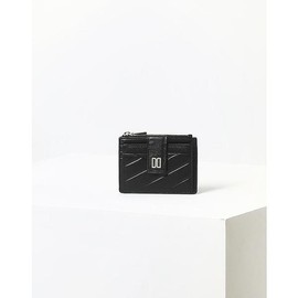 Daks (신세계강남점)DCHO3F418 CARLISLE MODERN블랙 칼라일 패턴 골드  카드지갑 DCHO3F418 CARLISLE MODERN Black Carlisle Pattern Gold Card Wallet