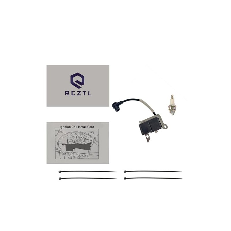 RCZTL PB-770T Ignition Coil Kit and Spark Plug Compatible with