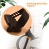 Peakloong 1Pair Exercise Bike Pedal Widened Bicycle Pedal with Pedal