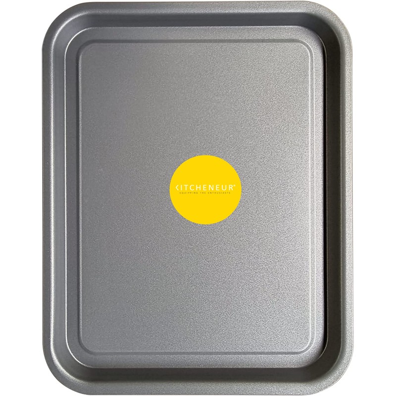 Kitcheneur 4-Pack - Baking Tray and Roasting Tray Set -