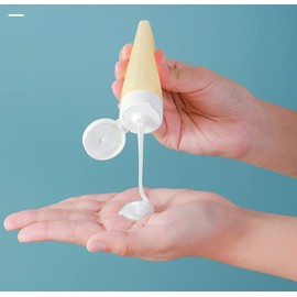 SUKPSY 3 botellas de viaje de 59,5 g, a prueba de fugas, contenedor rellenable, portátil, para champú, líquidos, limpiador facial