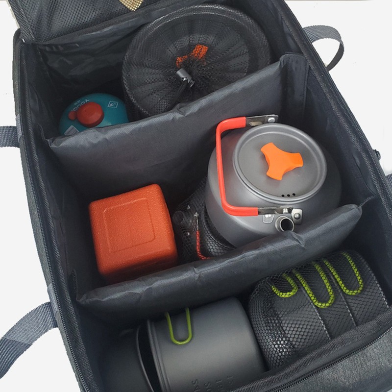 Camping Cookware Bag Cooking Utensils Bag Outdoor Stove Storage Container