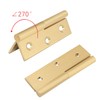 ITROLLE 2PCS Brass Lift Off Hinge Detachable Hinge for Window
