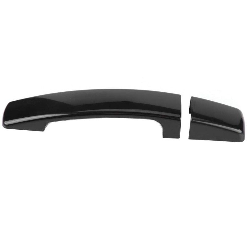 Door Handle Cover, 4 Pieces Car Glossy Black Exterior Door