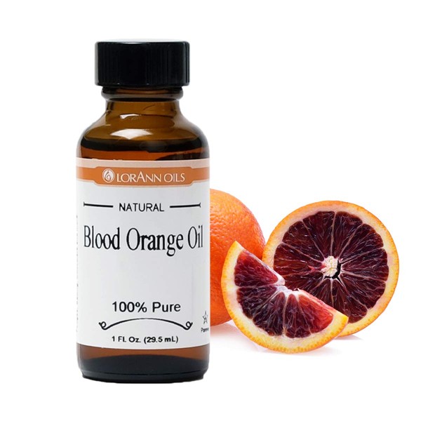 LorAnn Blood Orange Oil Super Strength Natural Flavor, 1 ounce bottle