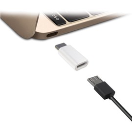 Jivo JI-2046 Micro USB to USB-C Adaptor - White