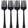 Plastic Salad Serving Fork - Black, 1 Pc