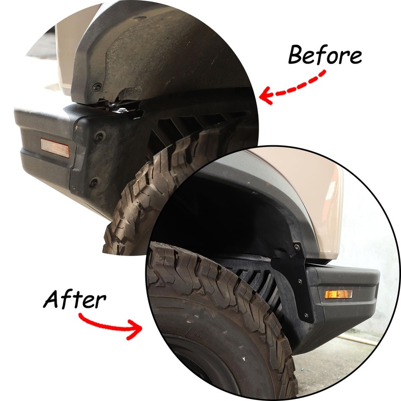 Tumukiw 2PCS Mud Flaps Splash Guards Mudguards Mudflaps Compatible with