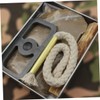 Kisangel Quick Fire Starting Rope Set Cotton Camping Ignition Tool