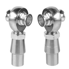 iLIZBay 3/4" Heim Joint Rod End Kit with Tube Adapters and Jam Nuts - Right & Left Hand Thread, 750" Chromoly Joints for Panhard Rod - 1 Pair