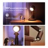 Vadifula Cordless Table Lamp, Rechargeable Wooden Table Lamp with Touch