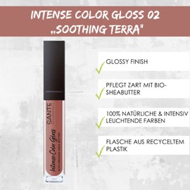 SANTE Intense Color Gloss 02 Soothing Terra 2021