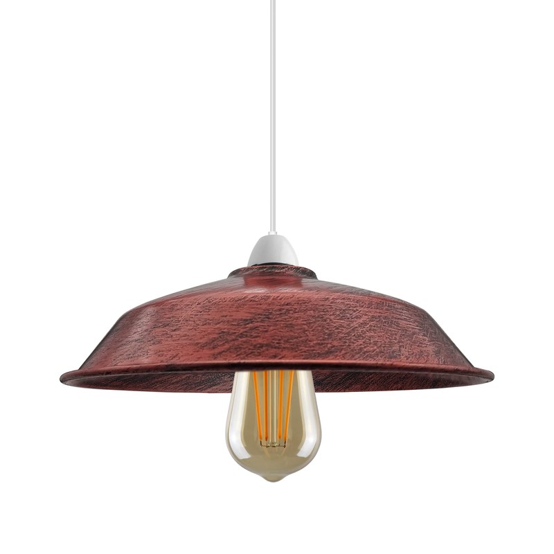 Retro Ceiling Light Pendant Light Metal Lampshade Modern Industrial Vintage