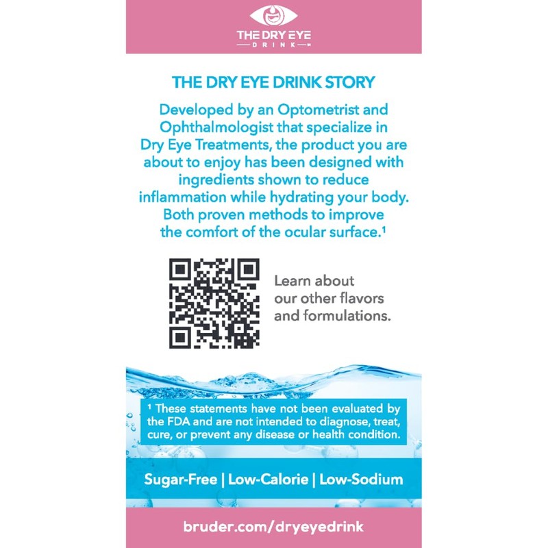 The Dry Eye Drink l Ultimate Hydration for Dry Eyes