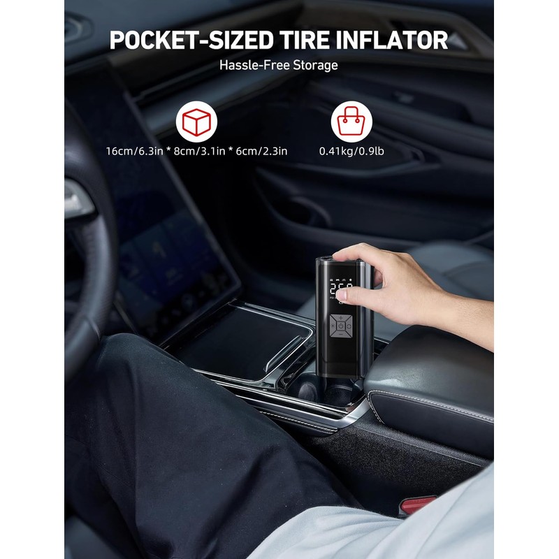 Kitgody Tyre Inflator Air Compressor
