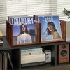 Vinyl Record Storage Crate 2 Pack, Holds up To 60