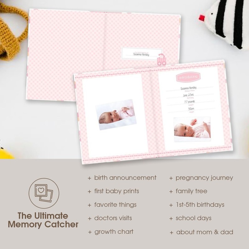 Lil' Peach My Record Book First 5 Years Memory Book,