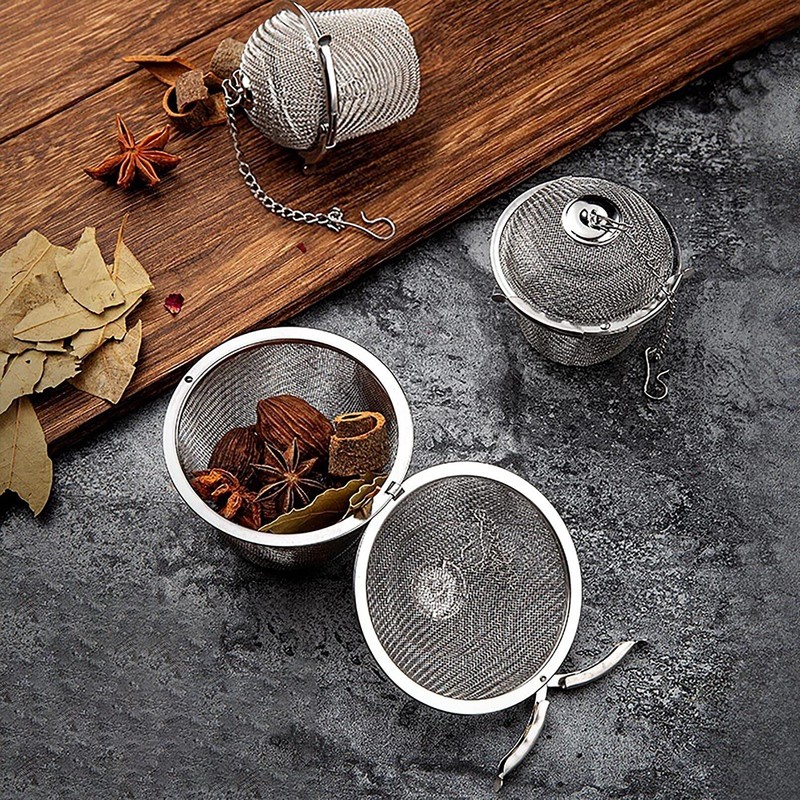 2 Pack 304 Stainless Steel Tea Ball and Cooking Infuser