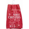 Kitchen Towel - I'm Dreaming Of A White Christmas