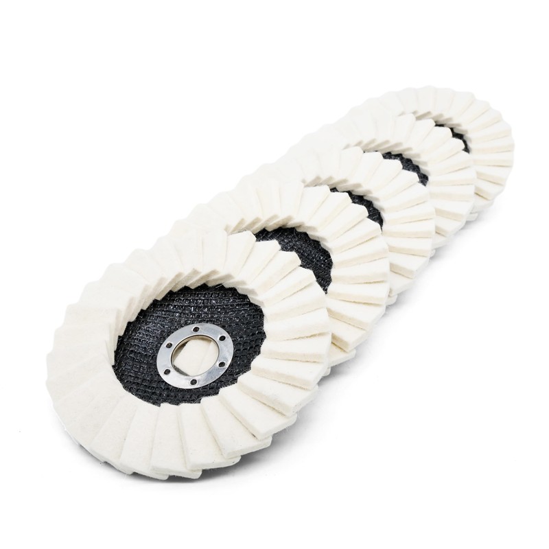Felt Buffing Polishing Flap Disc Wool Felt Disc Wheel for
