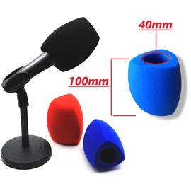 cyclingcolors Pop Screen Microphone Microphone Filter Foam Wind Protection Triangle Black