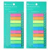 Evergreen Goods Sticky Index Tabs 2 Pack, 400 Sheets 10