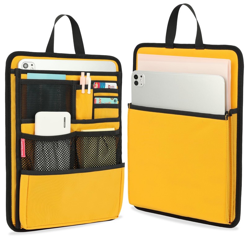 DELTAMANN Slim Rugged Backpack Organizer Insert for Business Casual Men