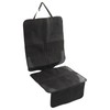 Baby Car Seat Protector with Mesh Storage Pocket Wear Resistant