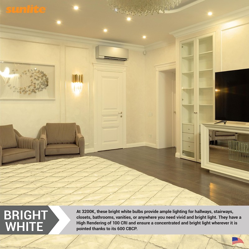 Sunlite 03200 LED MR16 Reflector Light Bulb, 20W, 460 Lm,