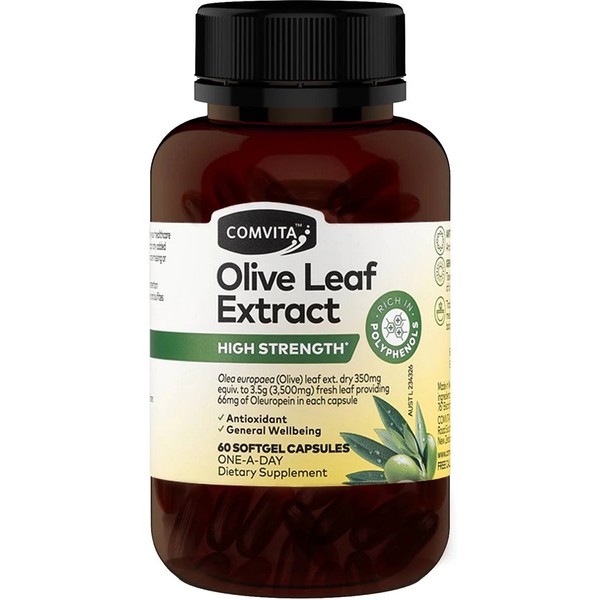 Comvita Olive Leaf Extract Softgel Capsules 60