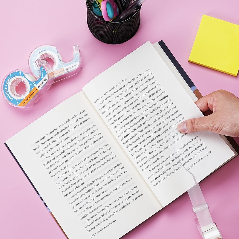 Tape Refills with Dispenser Bulk, 24 Roll Invisible Tapes, 3/4