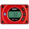 SOLA GO! Smart Digital Pocket Level with Bluetooth, Magnetic 3-Inch