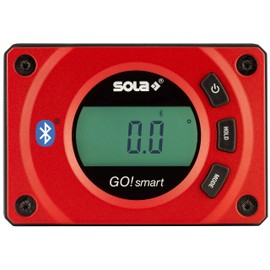 SOLA GO! Smart Digital Pocket Level with Bluetooth, Magnetic 3-Inch