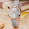 SHENGKE Women Watches Leather Band Luxury Quartz Watches Ladies Wristwatch