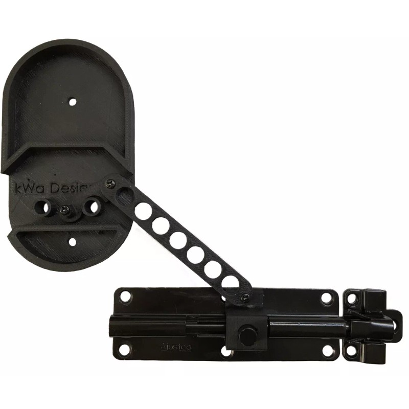 kWa Design USA SturdyLock™ Gate Lock Adapter for August Smart