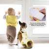 QBLEEV Dog Diapers Female Washable Sanitary Pantie with Adjustable Suspender,