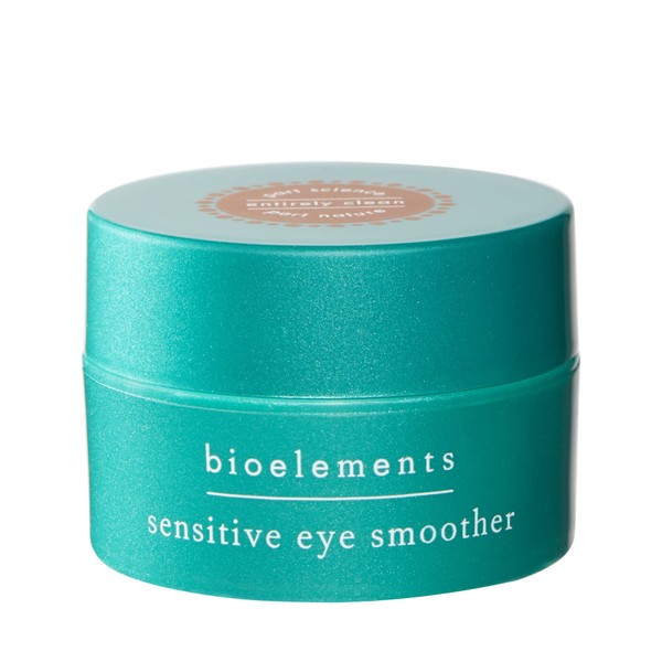 Bioelements Sensitive Eye Smoother - 0.5 oz - Night Anti-Aging Eye Cream to Improve Darkness & Puffiness - Light & Non Greasy - Vegan, Gluten Free - Never Tested on Animals