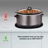 Heat Resistant Mat for Crockpot Slow Cooker with Appliance Slider