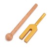 C-4096 Tuning Fork Meditation Tuning Energy Fork With Hammer Gold